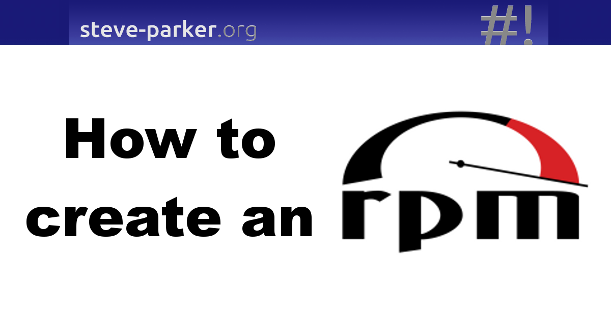 Creating RPMs [ ]