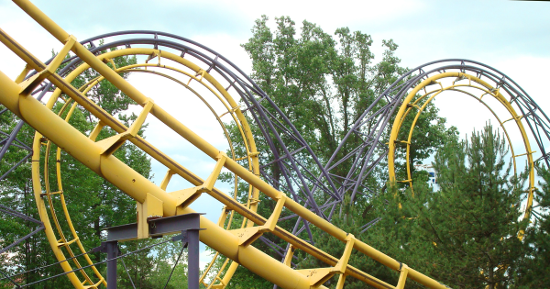rollercoaster loop (Creative Commons Attribution-ShareAlike 3.0 License)